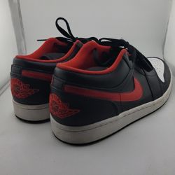Jordan Air Jordan 1 Low Black/Red/White Men's Sneakers