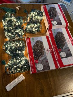 Holiday Time 150 Clear Net Lights (Set of 4)– Brand New In Box (3)