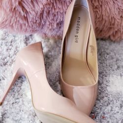 Blush Pink/beige Madden Girl, By Steve Madden  Size 9M Pumps, Shoes, Nude, Pink, Beige