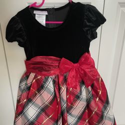 Girls Size 4t Dress And Peacoat