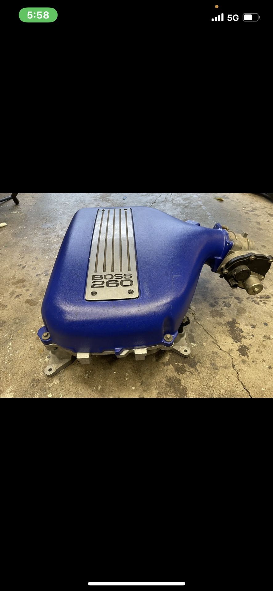 Aussie Boss 260 Ford 5.4 Intake Manifold