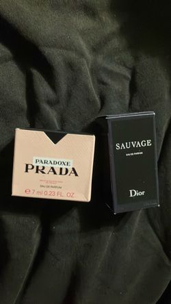 Prada Paradoxe & Dior Sauvage Miniature Set
