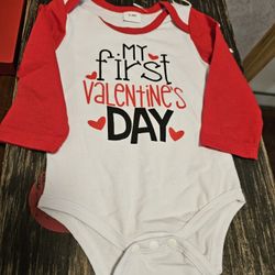 My 1st Valentine's Day ❤️ Baby Wear 