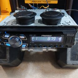 Car stereo and tweeters