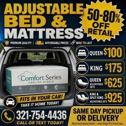 QUEEN MATTRESS FROM $100 / STOP TOLERATING BAD SLEEP