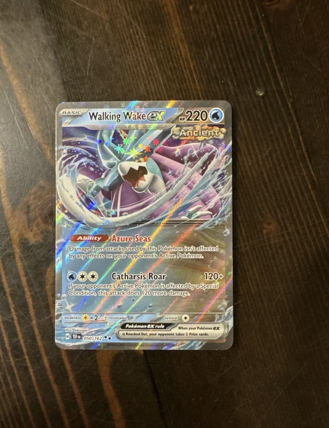 Walking Wake ex 050/162 Sv05: Temporal Forces Holo