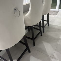 6 Barstool For Sale $250, Beige