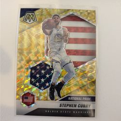 2020 Panini Mosaic National Pride Reactive Yellow Prizm Stephen Curry #249