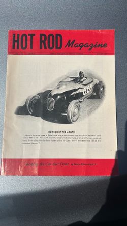 A Reproduction of Hot Rod Magazine’s Vol. 1 issue 1, January 1948
