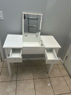 Makeup table