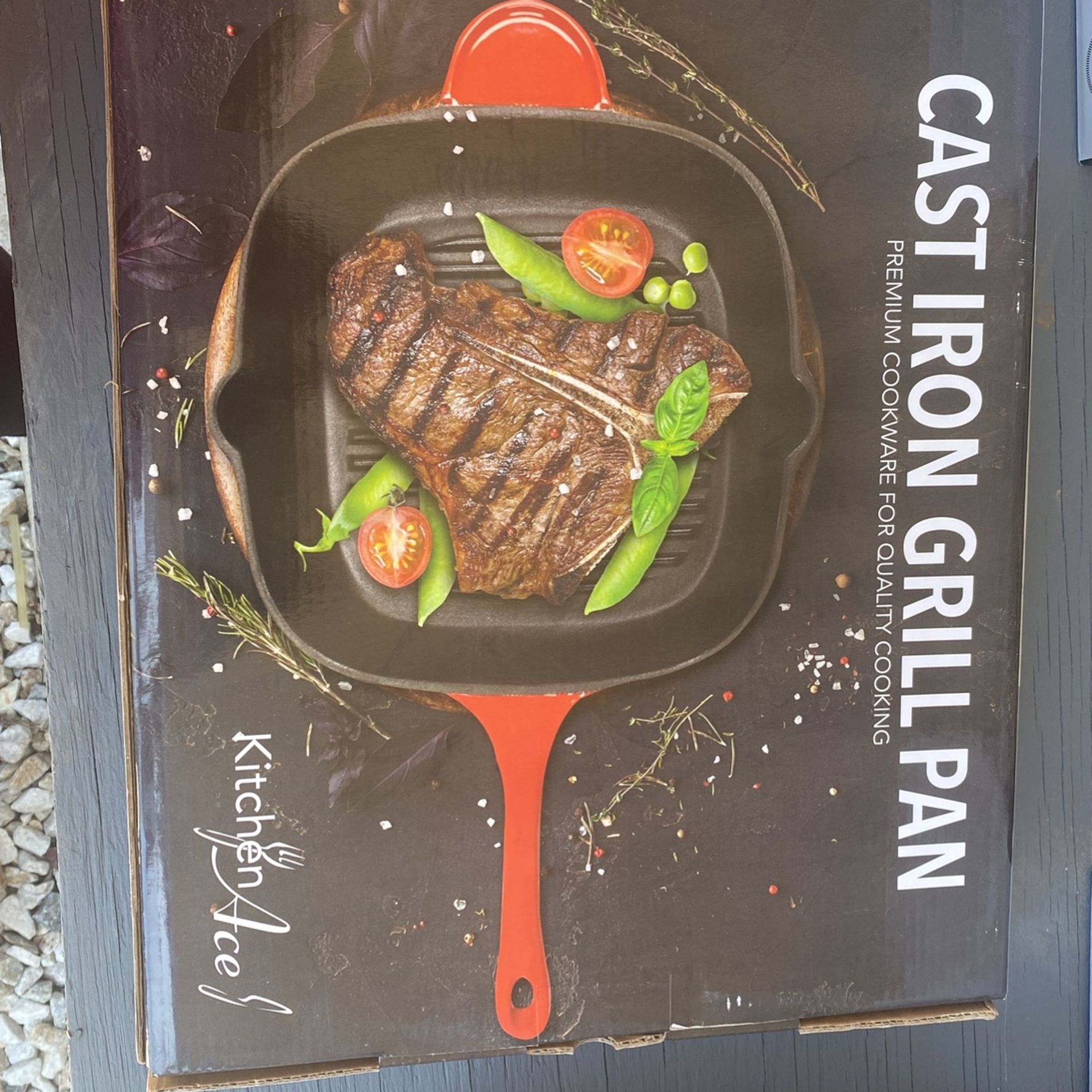 Cast Iron Grill Pan