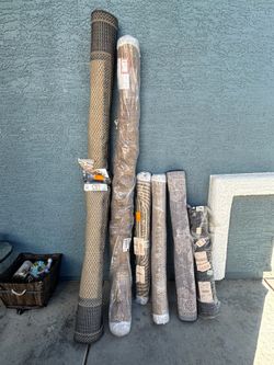 Outdoor and indoor rug 8 rugs