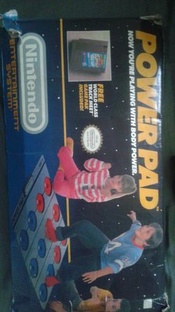 Vintage Nintendo Power Pad 1988 in original box