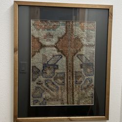 Vintage Framed Tapestry