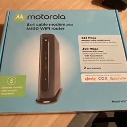 Motorola Cable Modem Router
