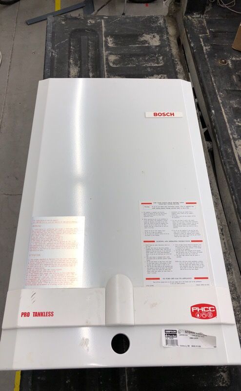 Bosch Pro Tankless Water Heater for Parts