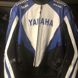 Yamaha Leather Jacket /Motorcycle Gear 