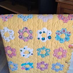 handmade vintage quilt