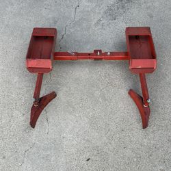 Forklift Poly Jaws To Move Drums Of 55 Gls. 