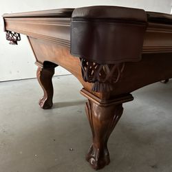 8’ Olhausen Pool Table + Free Pro Delivery & Setup