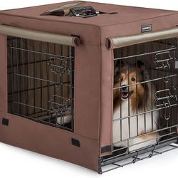 DONORO Dog Crates for Medium Large Size Dogs Indoor #3567QT2