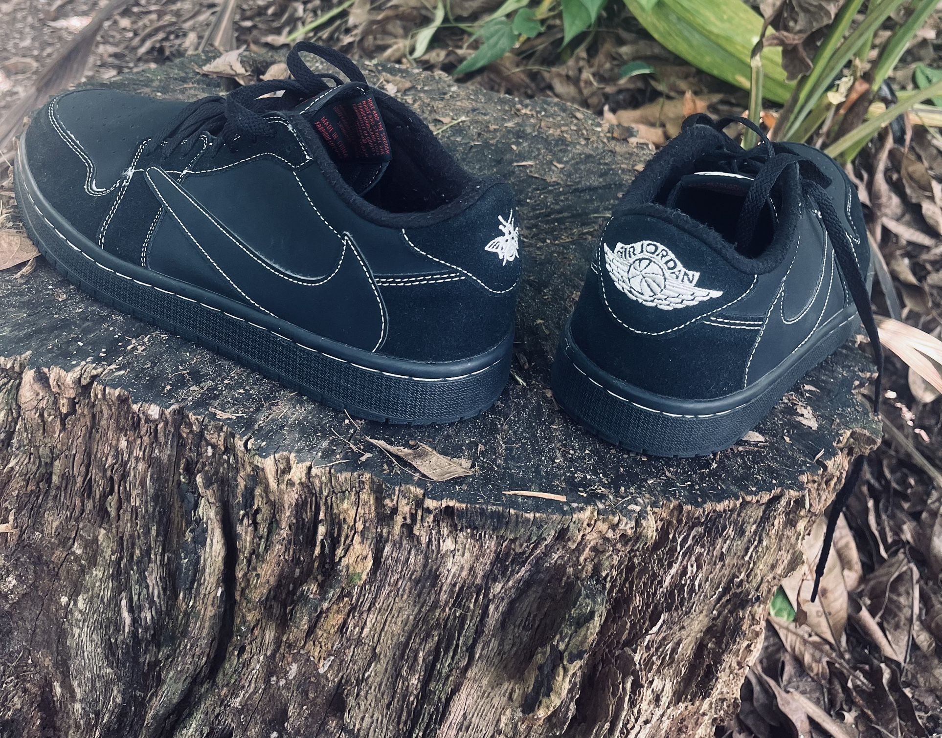 Travis Scott  OG SP “Black Phantom “ Air Jordan Retro 1 Low