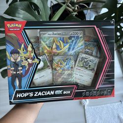 Pokemon TCG: Hop’s Zacian EX Box - Factory Sealed