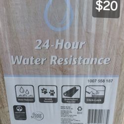 TrafficMaster Oak Knoll 8 mm T x 7.5 in. W Water Resistant Laminate Wood Flooring