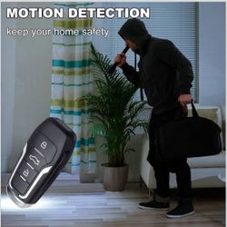 🔥 1080P HD Mini Video Recorder, Key Fob Design with Motion Detection, 64GB Storage & USB Cable for Home Monitoring