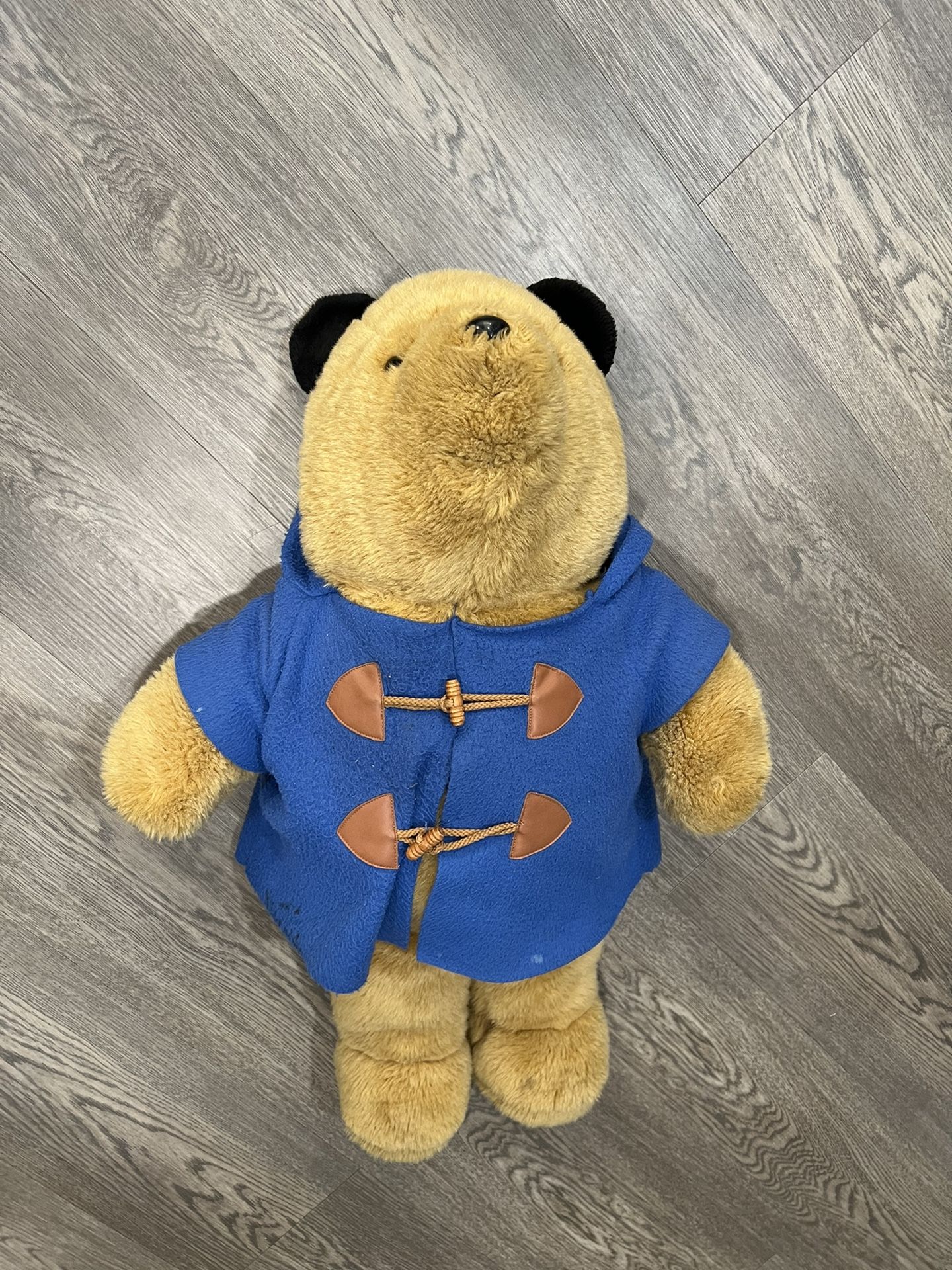 Vintage Eden Paddington Bear 26"  Large Plush Teddy Stuffed Animal 1975.