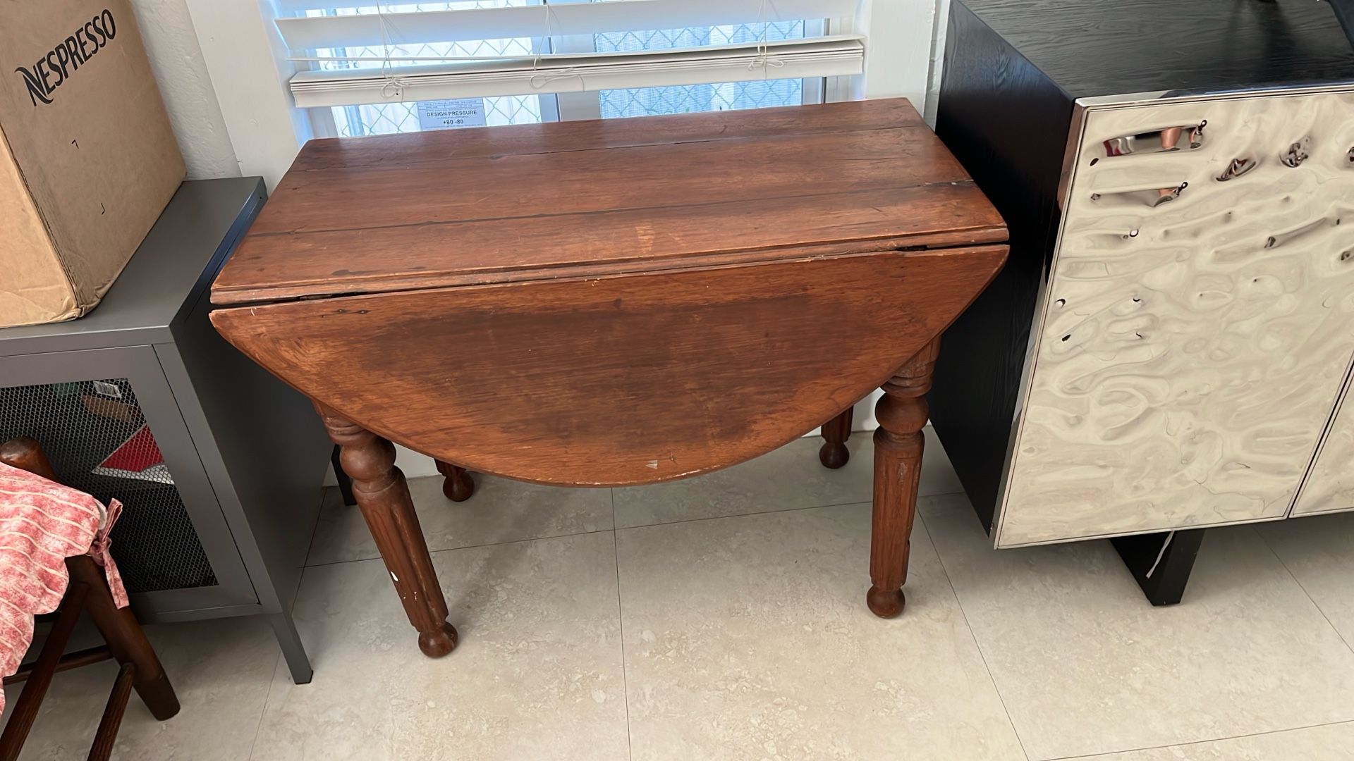 Antique Wood Table Solid Wood
