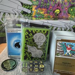 Perfect Order Bundle✨Cards, Players Guide, Dice, Coin, Penny Sleeves, Energy Cards And Box✨