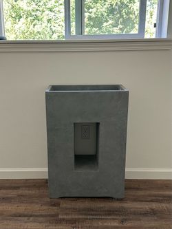 Modern Concrete Flower Pot