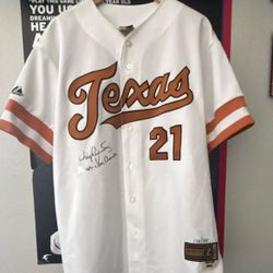 Majestic Texas Longhorns Roger Clemens Jersey XL 1983 NCAA Championship Baseball