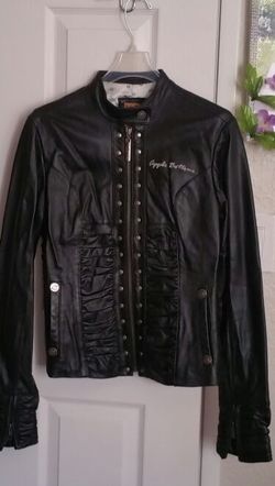 Apple Bottom Leather Jacket