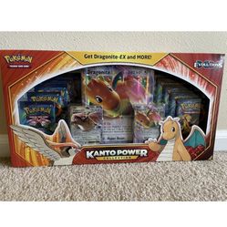Pokémon Evolutions Kanto Power Collection Box Dragonite Will Trade For Sports Card Boxes