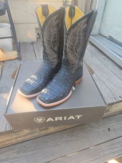 Ariat Caiman Western Cowboy Boots