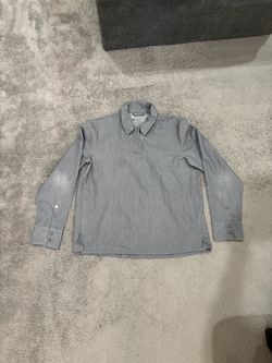 Medium FIGS Graphite Scrub Top