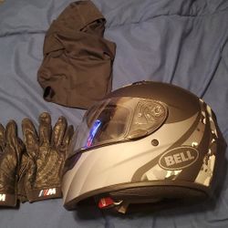 Bell Qualifier Helmet Bundle, With Extras, Size Large, Brand New