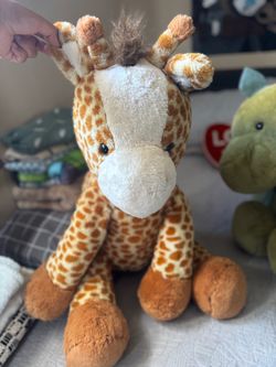 Giraffe and Dinosaur stuffed animal