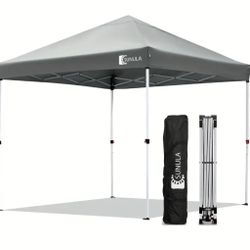 10x10 Pop-Up Canopy Tent – Portable Outdoor Gazebo, Easy Setup, Grey  📍 Same-day pickup near S. Durango & 215 (by IKEA)  Enjoy instant shade with thi