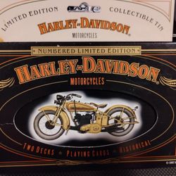Harley-Davidson Two Deck Playing Cards Limited Edition