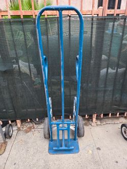 Blue heavy duty dolly