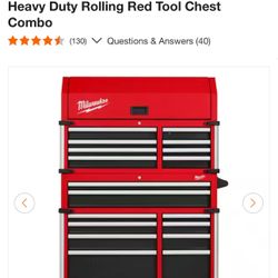 milwaukee tool storage $1300 barely used