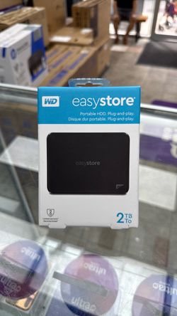 WD Easystore 2TB Portable HDD
