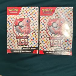 FS: Pokemon 151 Booster Bundles sealed