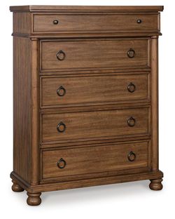 Chadworth Brown Chest of Drawers