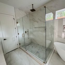 Frameless Shower Glass