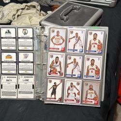 Basketball Card Lot Binder