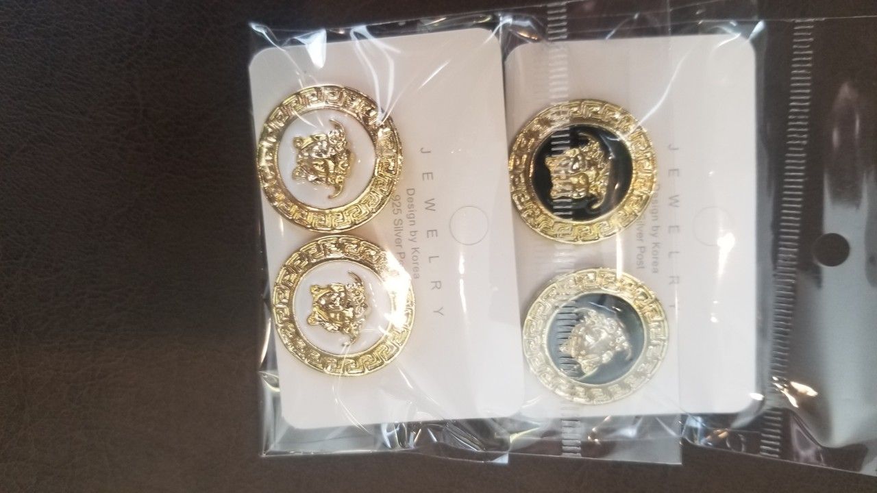 Fashion Earrings Two Pairs